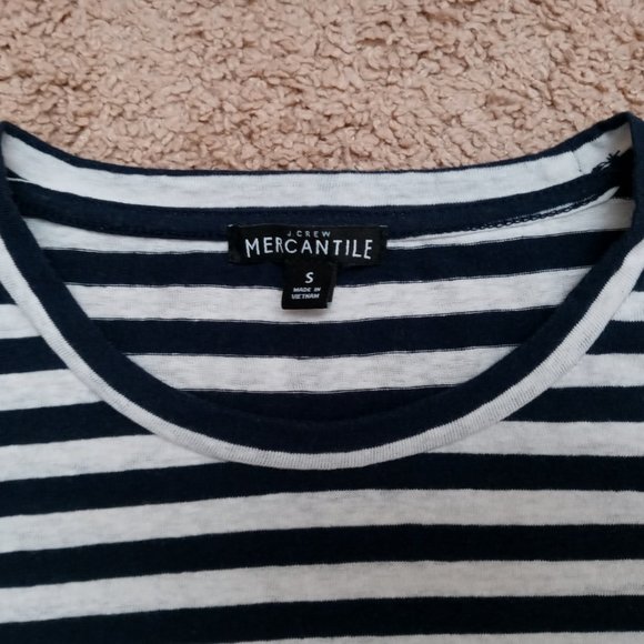J.Crew Mercantile Striped Long Sleeve Top - Picture 3 of 5